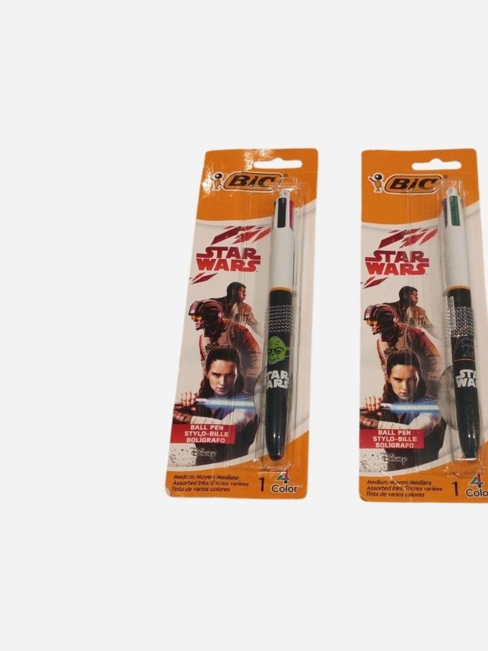 BIC Star Wars Darth Vader and Yoda multi color pen